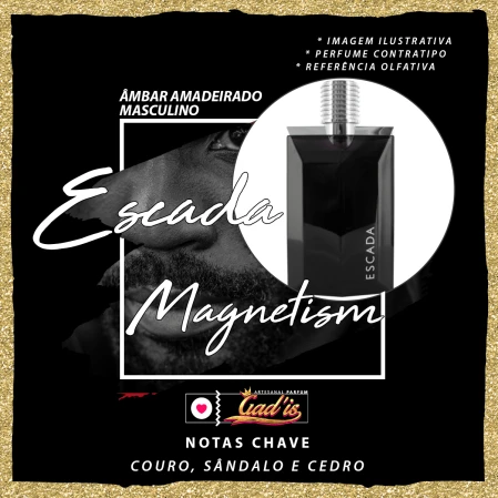 Perfume Similar Gadis 1065 Inspirado em Escada Magnetism For Men Contratipo